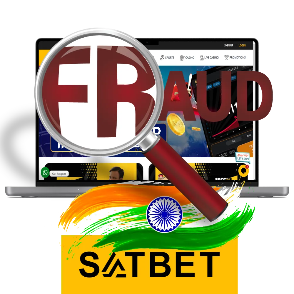 Satbet protects you from fraud.