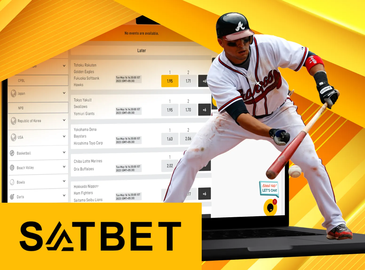 Bet on popular american sport at Satbet.