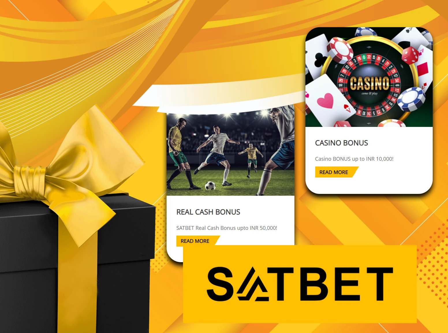 Satbet gives bonuses when replenishing a deposit.