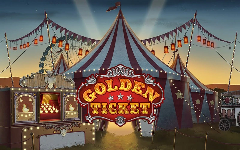 Play Golden Ticket and win money at Satbet.